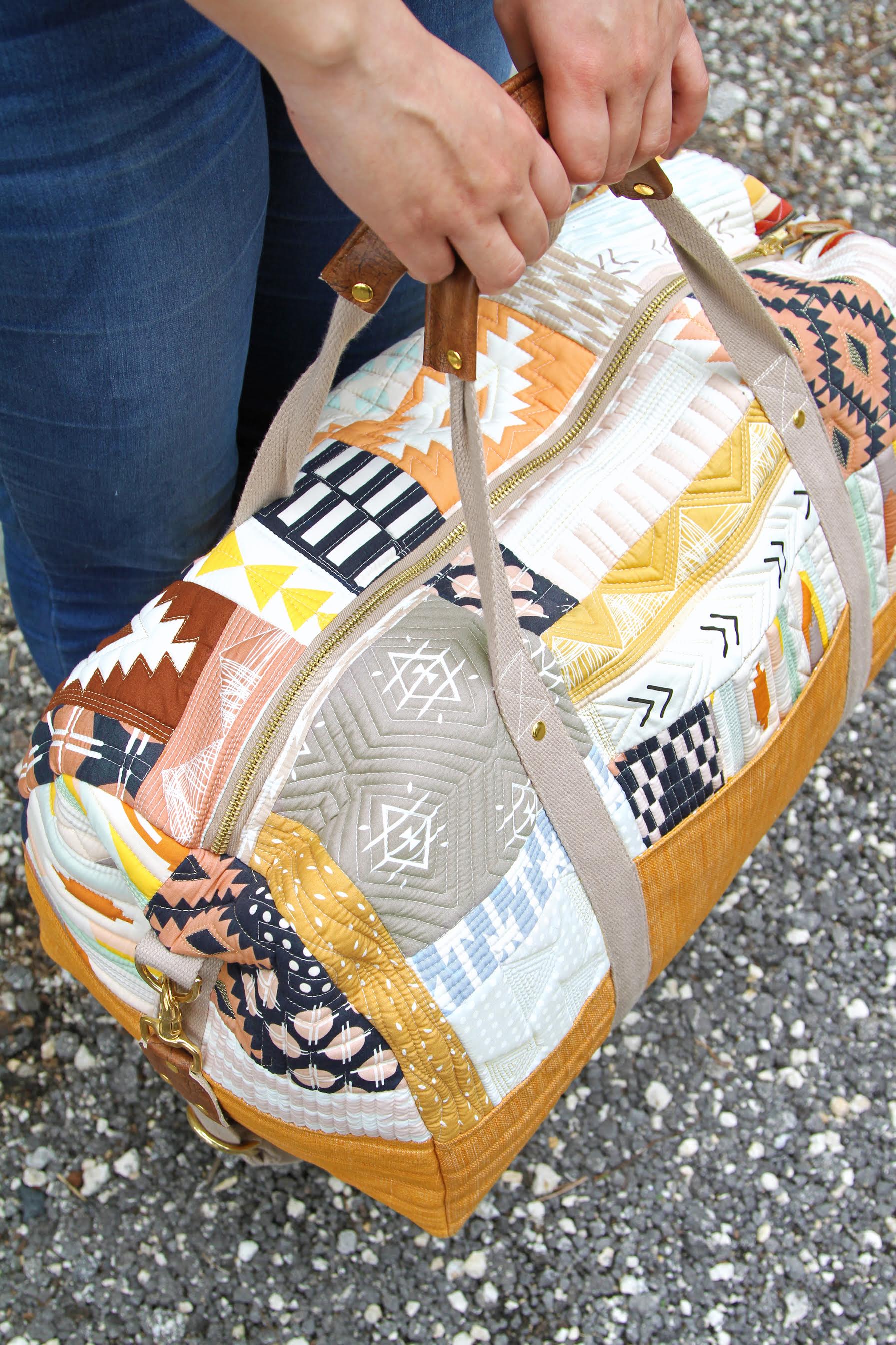 Heritage and Arizona After Fabrics :: Portside Duffle – Love You Sew