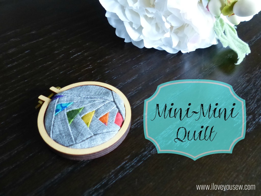 Mini Quilt Hoop - Title