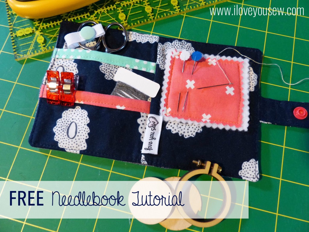 Love You Sew Needlebook Tutorial