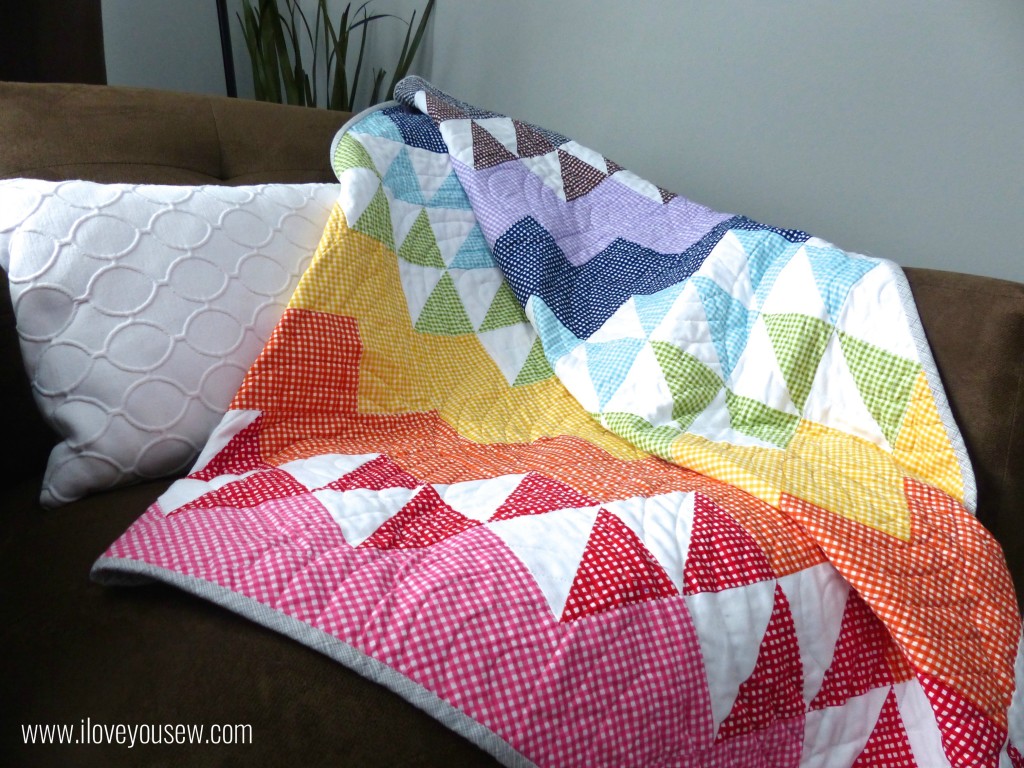 Spectrum Quilt Close-Up