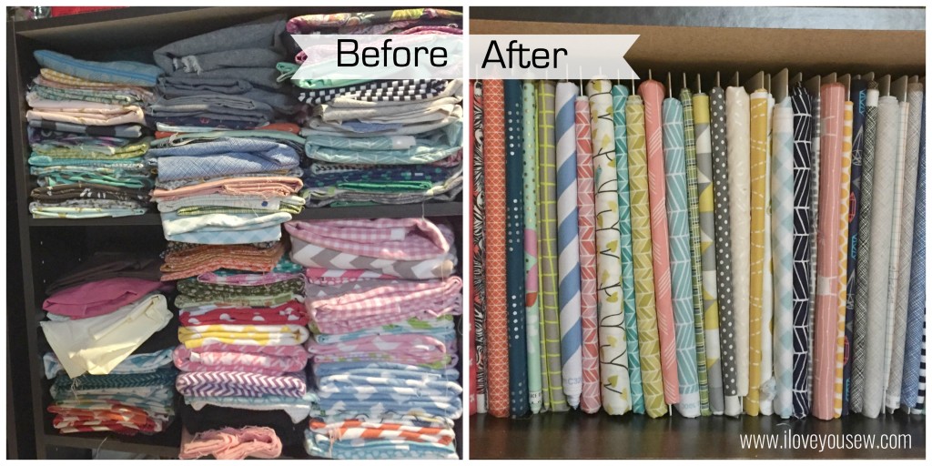 Before and After making Mini Bolts