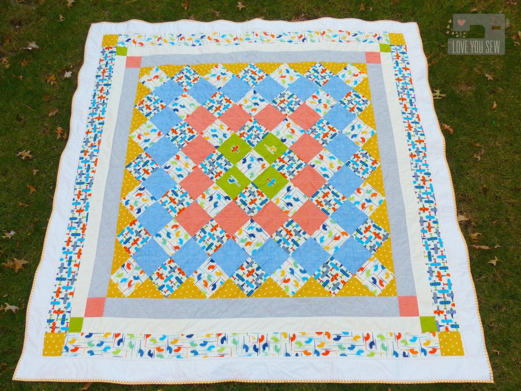 Heli and Plane Quilt