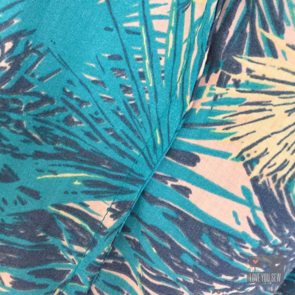 FinishedFrench Seam