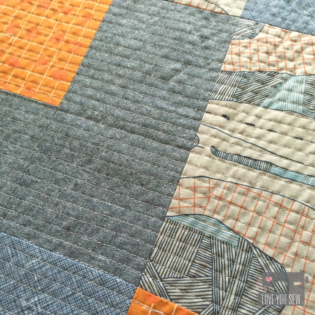 Kimberly Sac Quilting Close Up