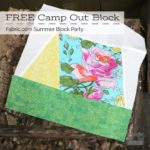 Camp Out Quilt Block by Love You Sew