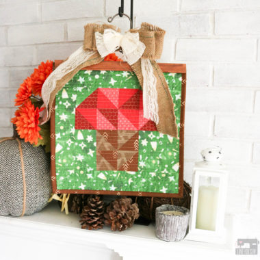 FREE Woodland Mushroom Quilt Block :: Fabric.com Fall Block Party