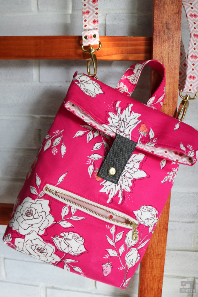 Abbey Backpack by Love You Sew with Sonata Fabrics