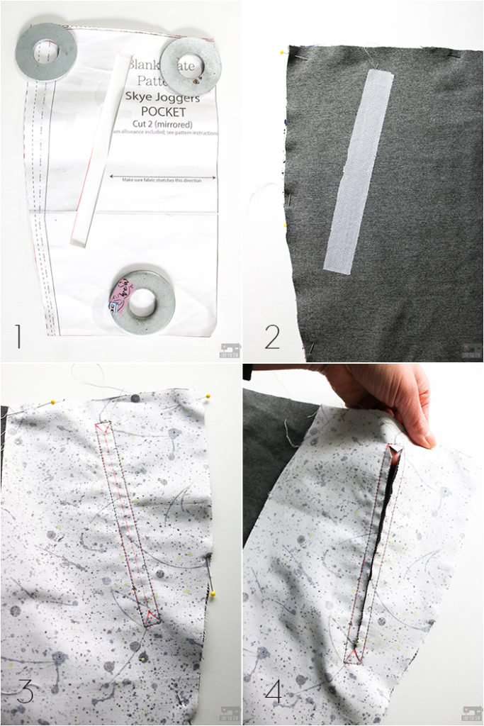 Welt pocket Tutorial by Love You Sew