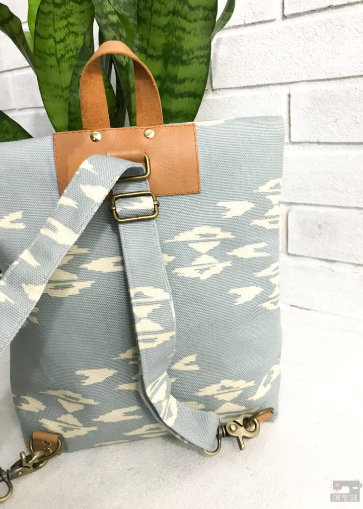 convertible backpack tote sewing pattern