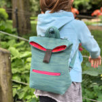 Abbey Backpack on child model