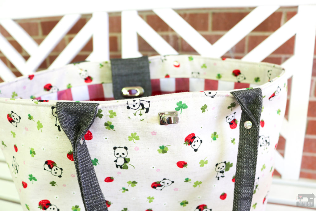 Colleen Tote Bag - Add-On Pattern by Love You Sew