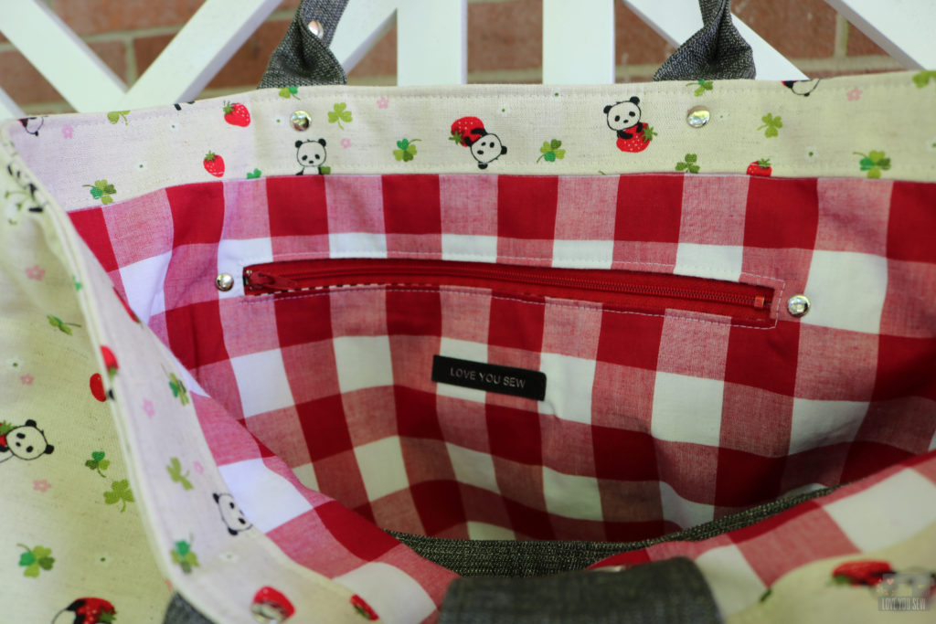 Colleen Tote Bag - Add-On Pattern by Love You Sew
