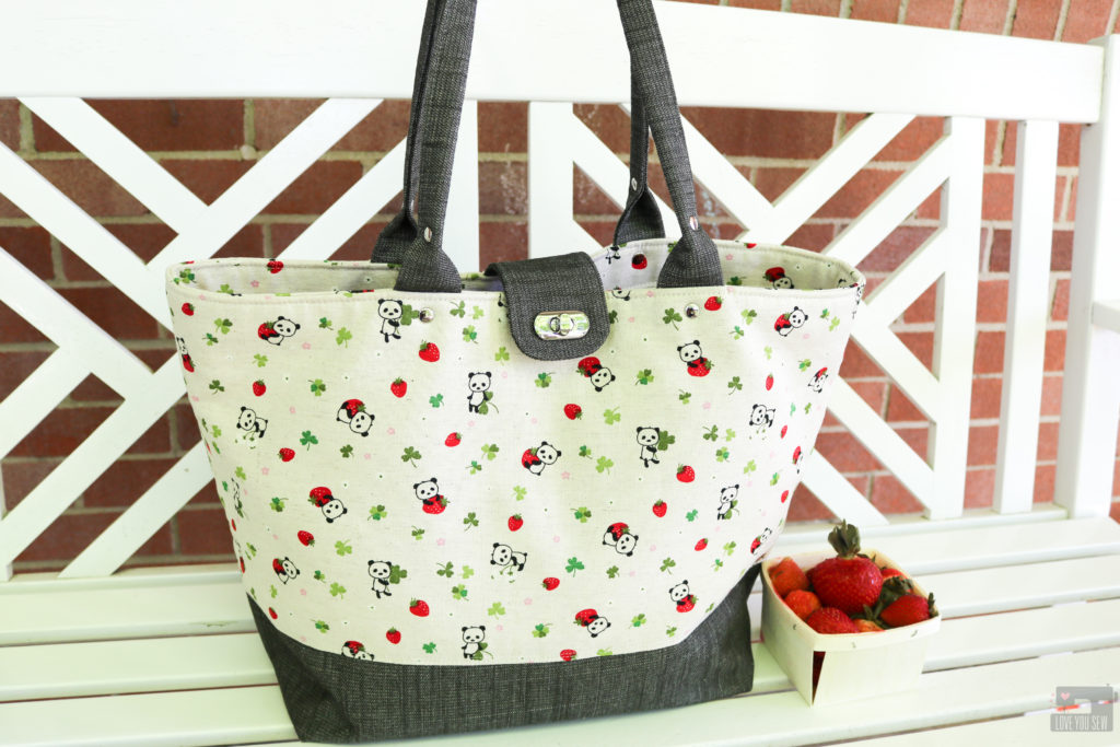 Colleen Tote Bag - Add-On Pattern by Love You Sew