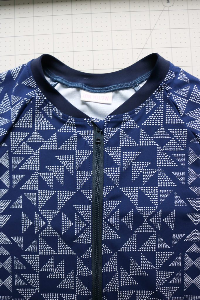 Full Zip Hack with the Grace Rashie Pattern – Love You Sew