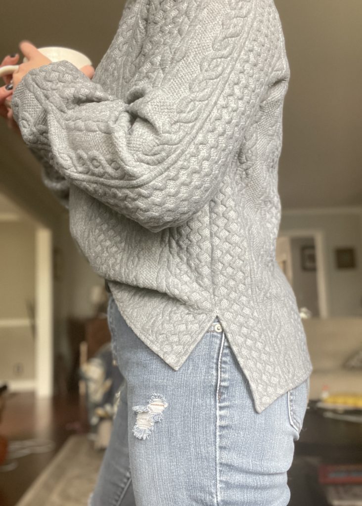 Split Hem Sheridan Sweater – Love You Sew